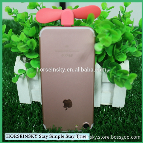 High Quality Business Gift Portable USB Mini Fan Easy to Carry Mini Fan for iPhone